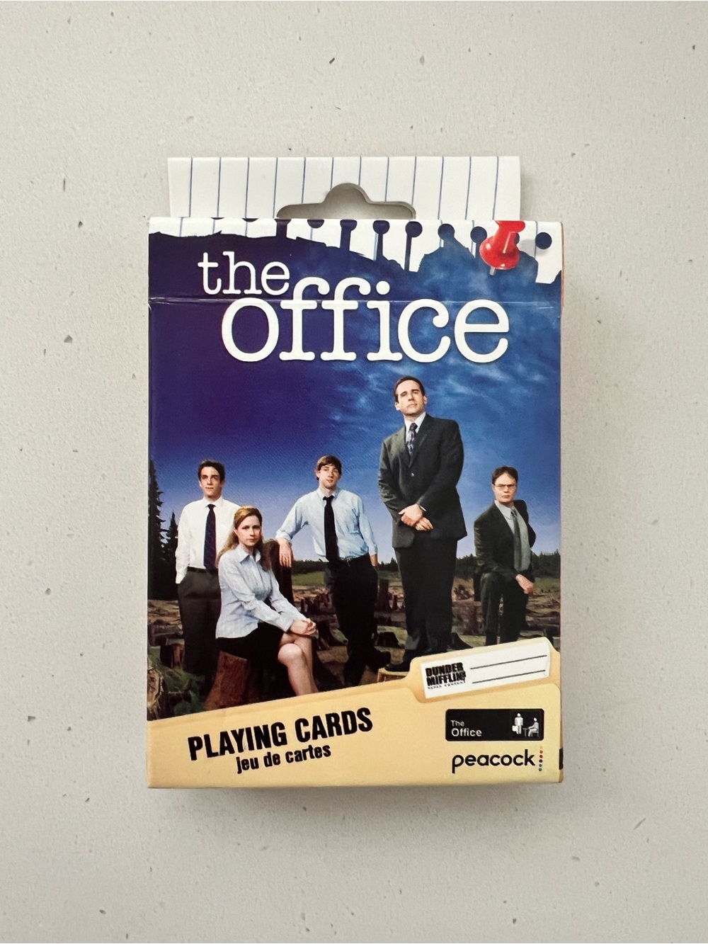 The Office Playing Cards Aquarius Dunder Mifflin TV Show Deck NWT